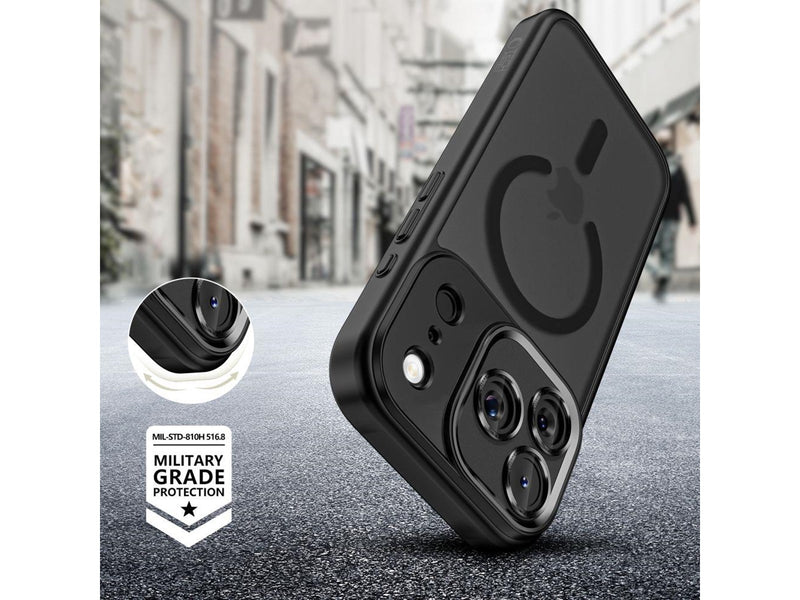 Tech-Protect  MagCam MagSafe Case for iPhone 17 Pro - Matte Black
