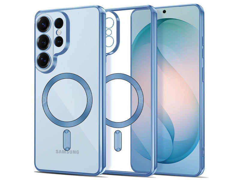Tech-Protect  MagFlex Case for Samsung Galaxy S26 Ultra - Clear Blue