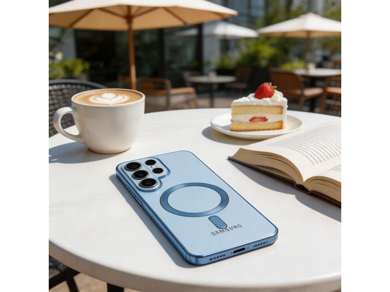 Tech-Protect  MagFlex Case for Samsung Galaxy S26 Ultra - Clear Blue