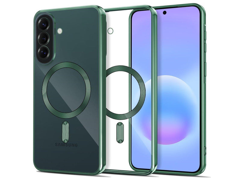 Tech-Protect MagFlex MagSafe Case for Samsung Galaxy A37 5G - Clear Green