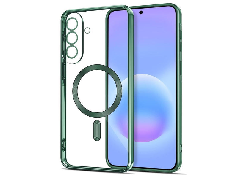 Tech-Protect MagFlex MagSafe Case for Samsung Galaxy A37 5G - Clear Green