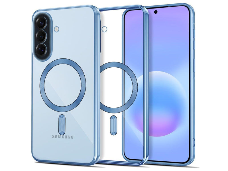 Tech-Protect  MagFlex MagSafe Case for Samsung Galaxy A57 5G - Clear Blue