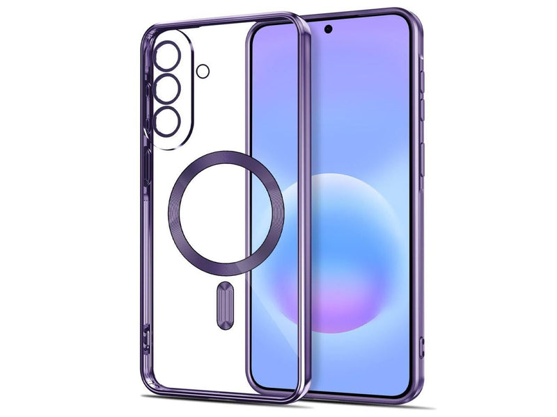 Tech-Protect MagFlex MagSafe Case for Samsung Galaxy A57 5G - Clear Purple