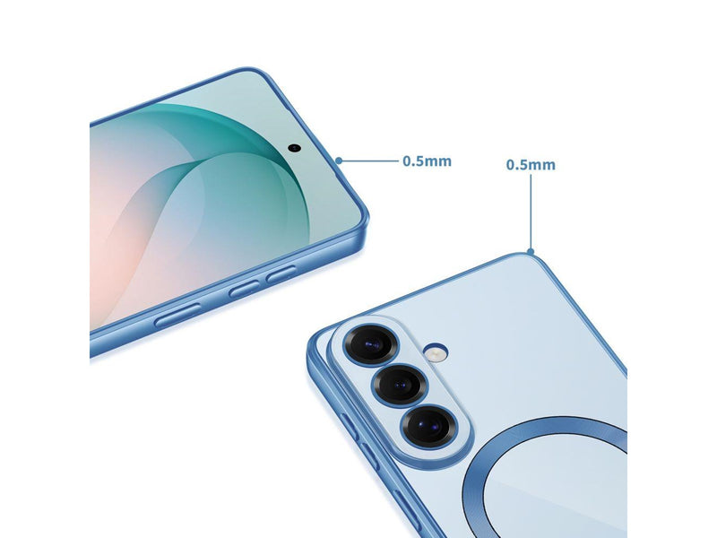 Tech-Protect MagFlex MagSafe Case for Samsung Galaxy S26 - Clear Blue