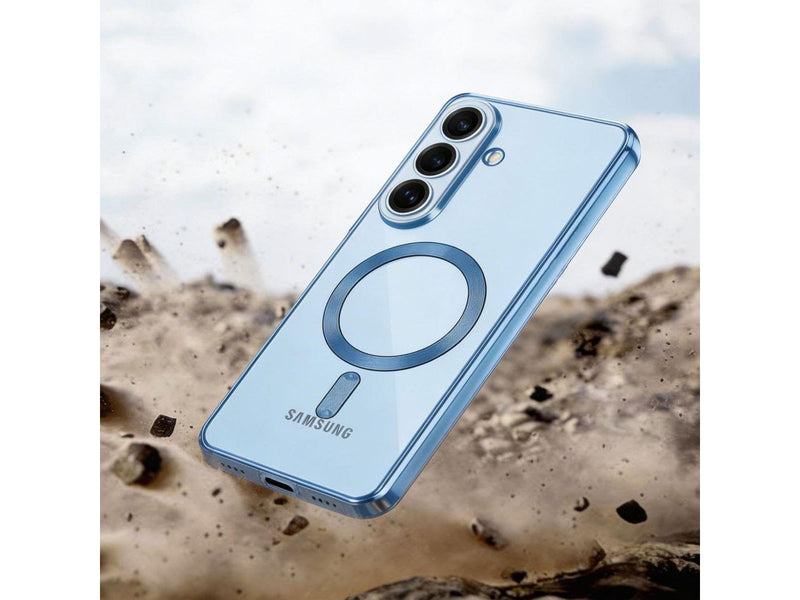 Tech-Protect MagFlex MagSafe Case for Samsung Galaxy S26 - Clear Blue