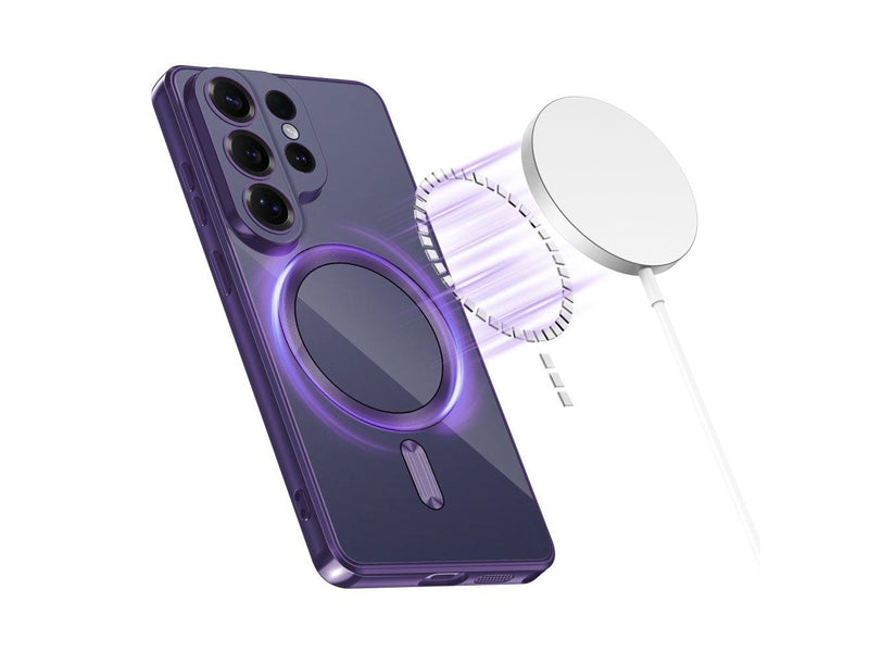 Tech-Protect MagFlex MagSafe Case for Samsung Galaxy S26 Ultra - Clear Purple