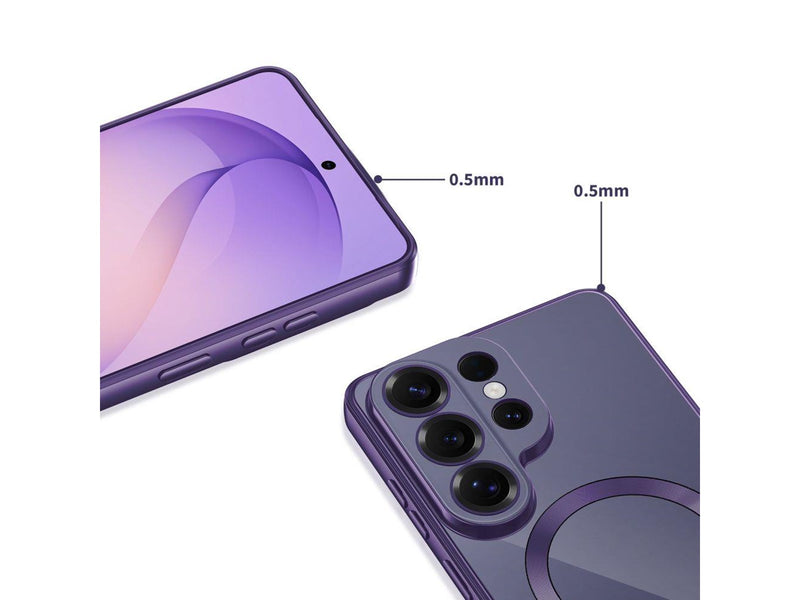 Tech-Protect MagFlex MagSafe Case for Samsung Galaxy S26 Ultra - Clear Purple
