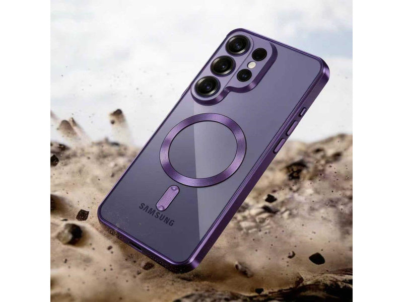 Tech-Protect MagFlex MagSafe Case for Samsung Galaxy S26 Ultra - Clear Purple