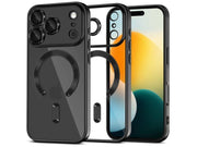 Tech-Protect MagFlex MagSafe Case for iPhone 17 Pro Max - Clear Black