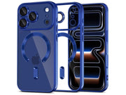 Tech-Protect MagFlex MagSafe Case for iPhone 17 Pro Max - Clear Navy Blue