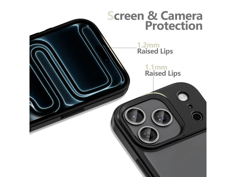 Tech-Protect MagMat Case for iPhone 17 Pro Max - Matte Black