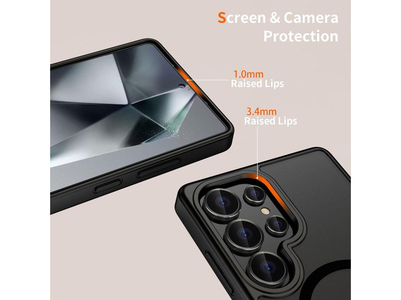 Tech-Protect MagMat MagSafe Case for Samsung Galaxy S25 Ultra - Black