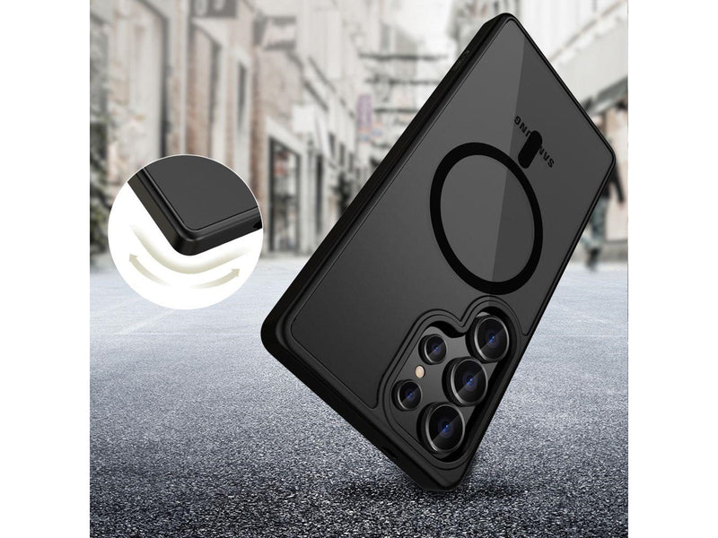 Tech-Protect MagMat MagSafe Case for Samsung Galaxy S25 Ultra - Black
