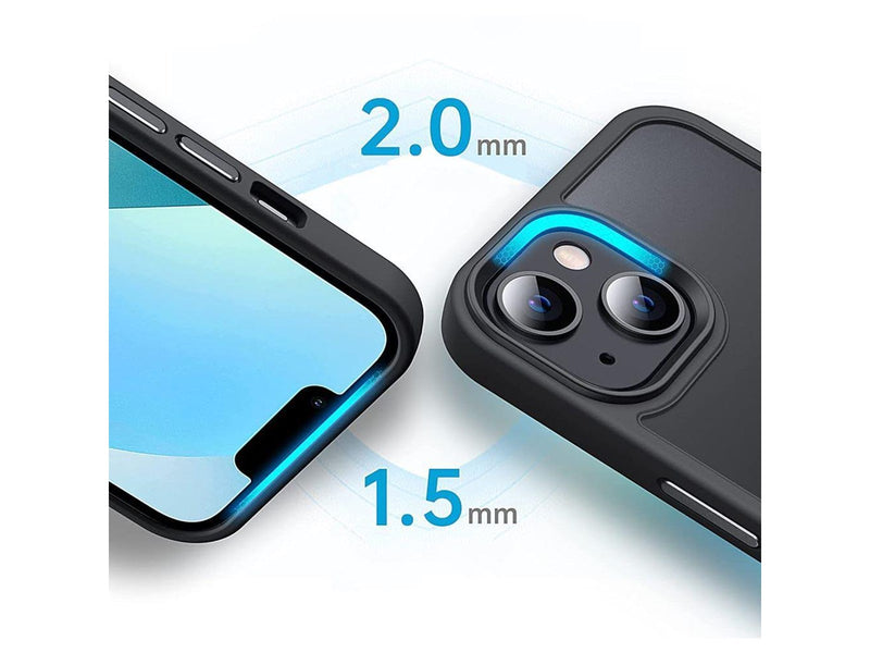 Tech-Protect MagMat MagSafe Case for iPhone 12 / 12 Pro - Matte Black