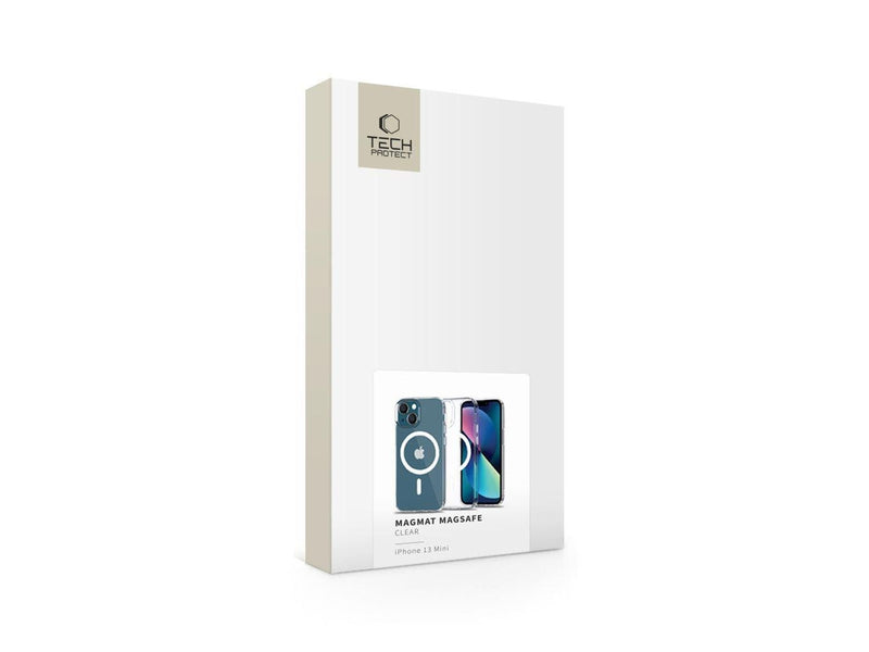 Tech-Protect MagMat MagSafe Case for iPhone 13 mini - Transparent