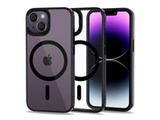 Tech-Protect MagMat MagSafe Case for iPhone 14 - Clear Black