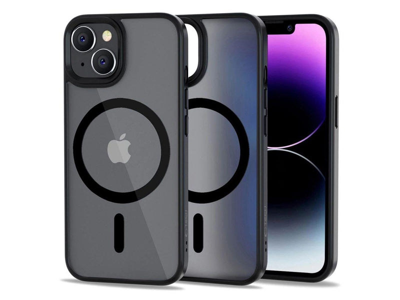 Tech-Protect  MagMat MagSafe Case for iPhone 14 - Matte Black