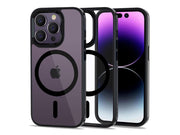 Tech-Protect MagMat MagSafe Case for iPhone 14 Pro - Clear Black