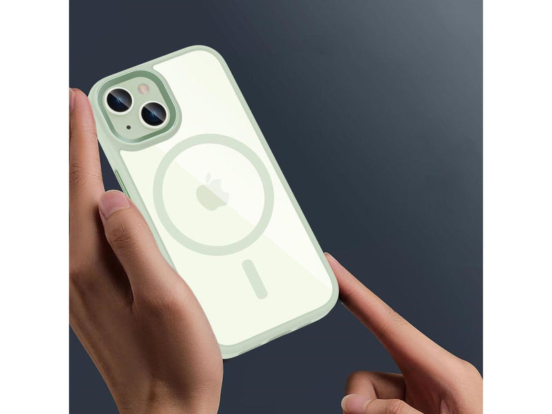 Tech-Protect  MagMat MagSafe Case for iPhone 15 - Clear Green