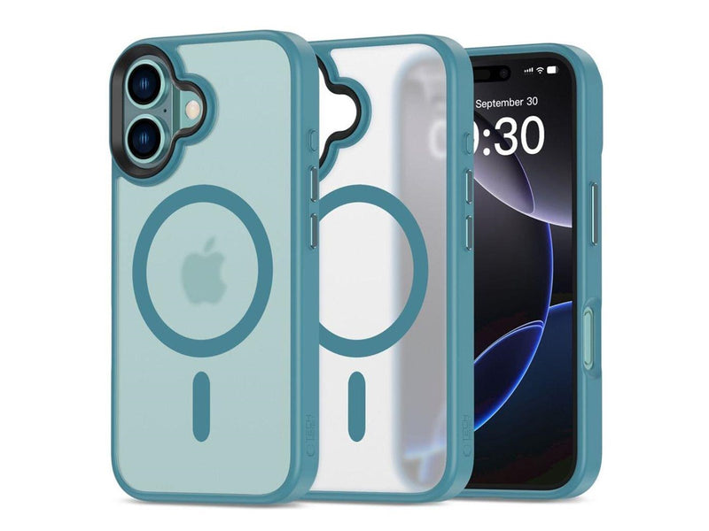 Tech-Protect MagMat MagSafe Case for iPhone 16 - Blue