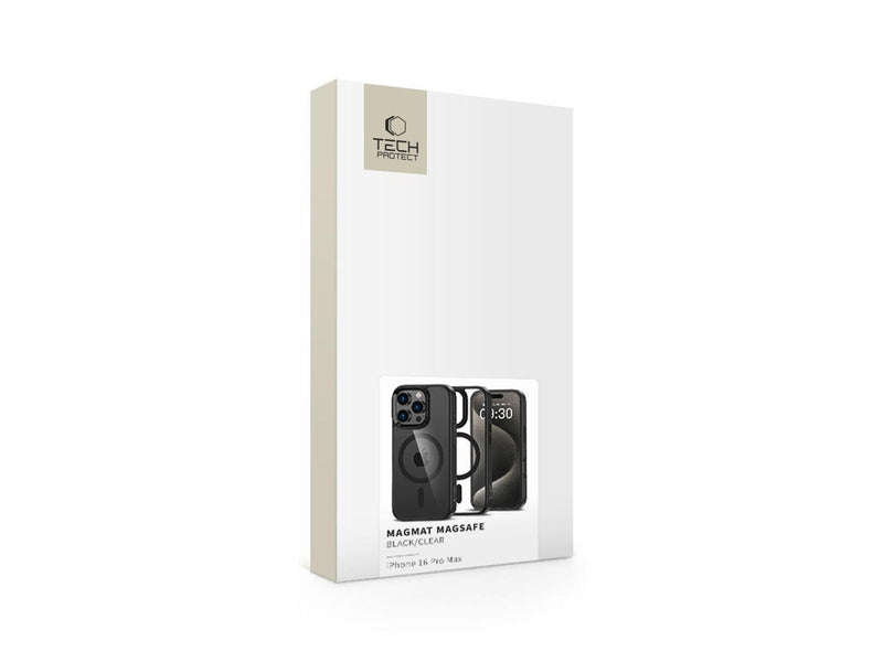 Tech-Protect MagMat MagSafe Case for iPhone 16 Pro Max - Transparent