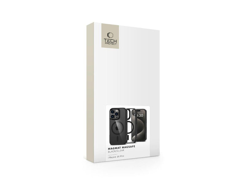 Tech-Protect  MagMat MagSafe Case for iPhone 16 Pro - Transparent