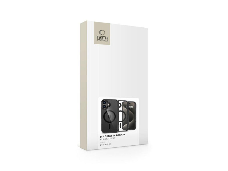 Tech-Protect MagMat MagSafe Case for iPhone 16 - Transparent