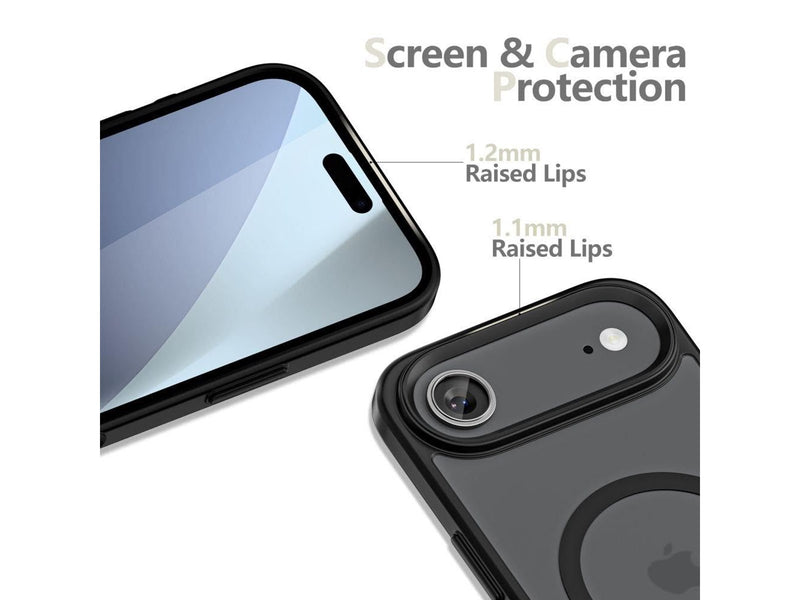 Tech-Protect  MagMat MagSafe Case for iPhone 17 Air - Matte Black