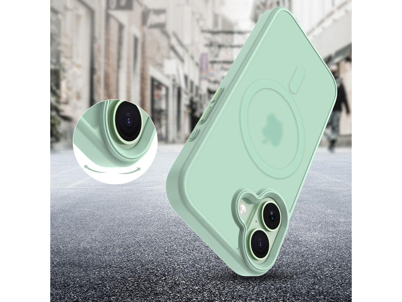 Tech-Protect MagMat MagSafe Case for iPhone 17 - Clear Green