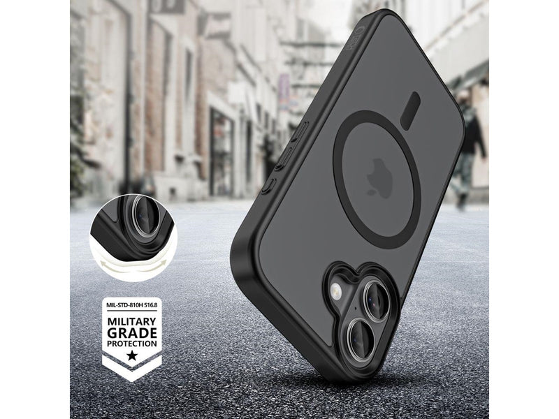 Tech-Protect MagMat MagSafe Case for iPhone 17 - Matte Black