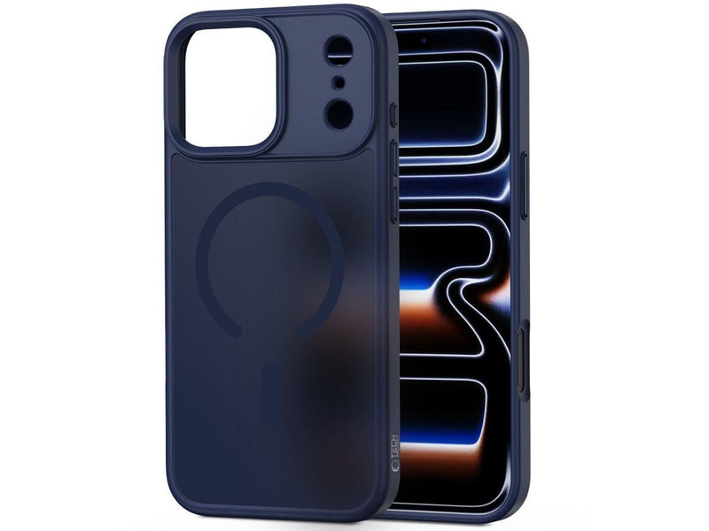 Tech-Protect MagMat MagSafe Case for iPhone 17 Pro Max - Navy Blue
