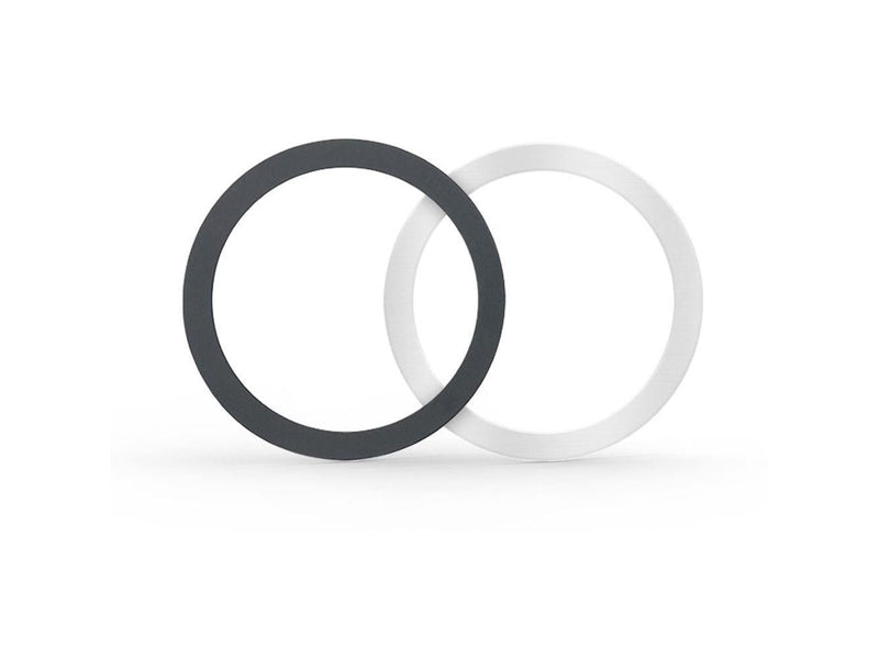 Tech-Protect MagMat MagSafe Universal Magnetic Ring - Black / Silver (2 pcs)