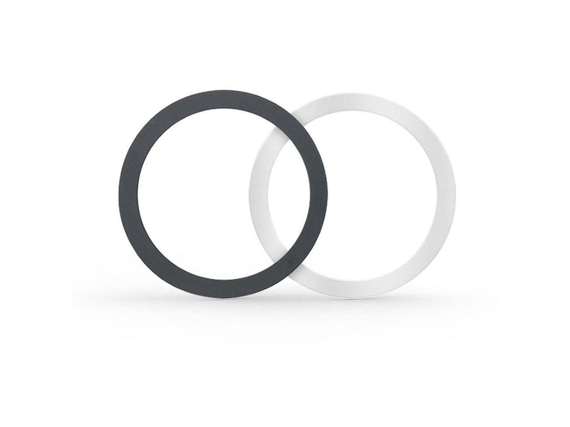 Tech-Protect MagMat MagSafe Universal Magnetic Ring - Black / Silver (2 pcs)