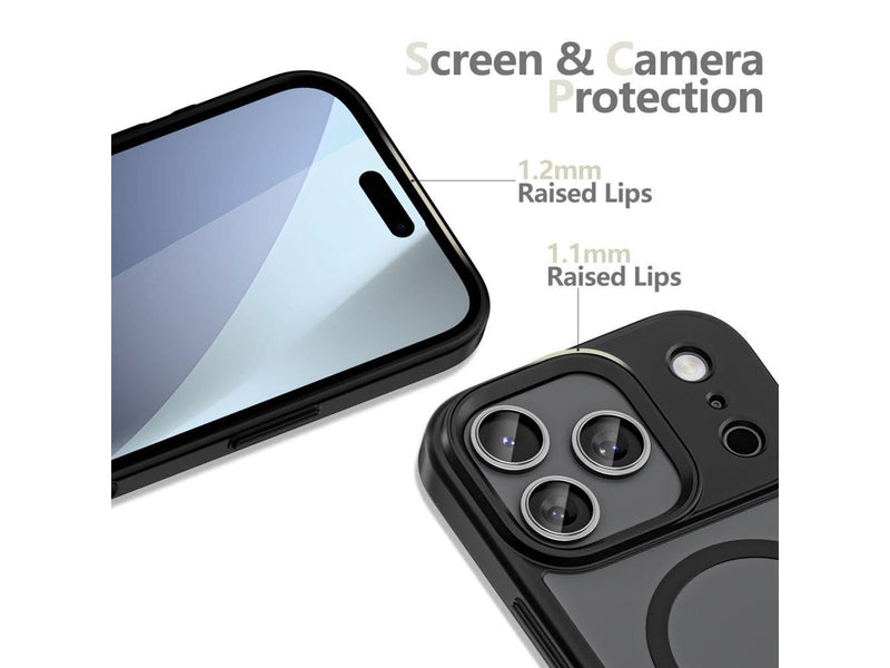 Tech-Protect MagMat XT 4-set MagSafe Case for iPhone 17 Pro - matt black