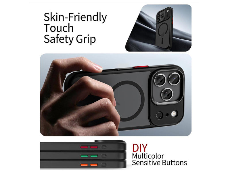 Tech-Protect MagMat XT 4-set MagSafe Case for iPhone 17 Pro - matt black