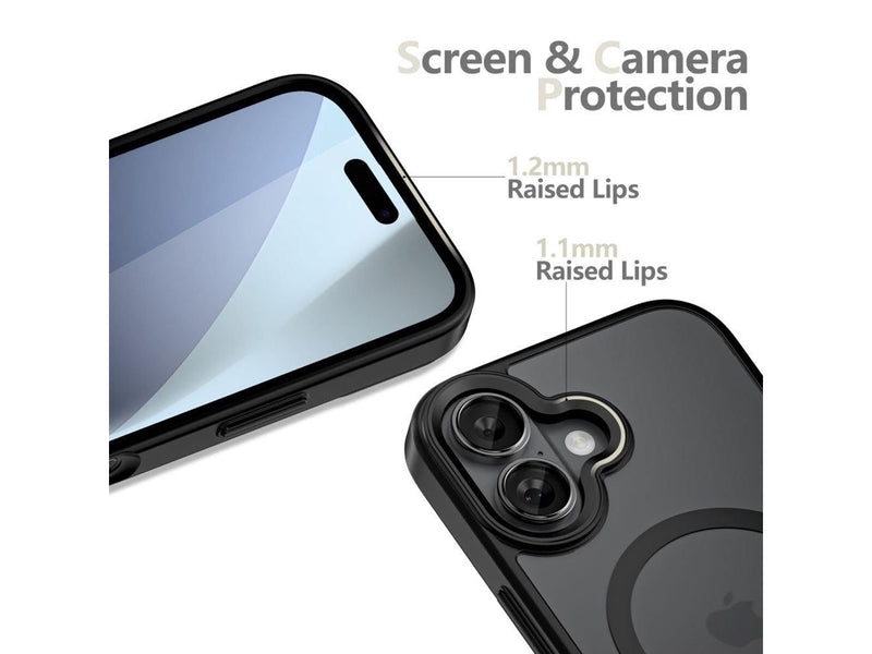 Tech-Protect MagMat XT 4-set MagSafe Case for iPhone 17 - matt black
