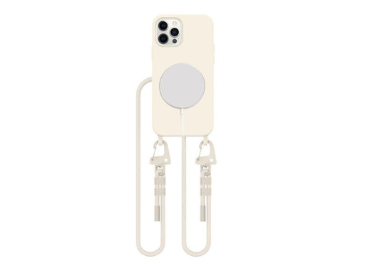 Tech-Protect MagNecklace MagSafe Case for iPhone 12 / 12 Pro - Beige