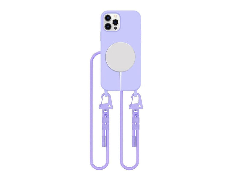 Tech-Protect MagNecklace MagSafe Case for iPhone 12 / 12 Pro - Lavender