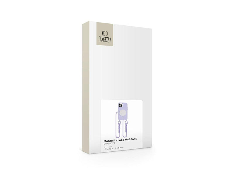 Tech-Protect MagNecklace MagSafe Case for iPhone 12 / 12 Pro - Lavender