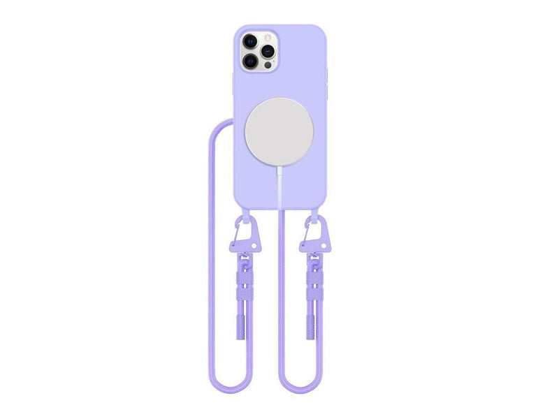 Tech-Protect MagNecklace MagSafe Case for iPhone 12 / 12 Pro - Lavender