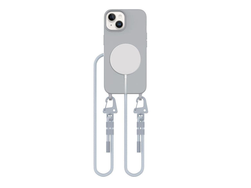 Tech-Protect MagNecklace MagSafe Case for iPhone 15 - Gray