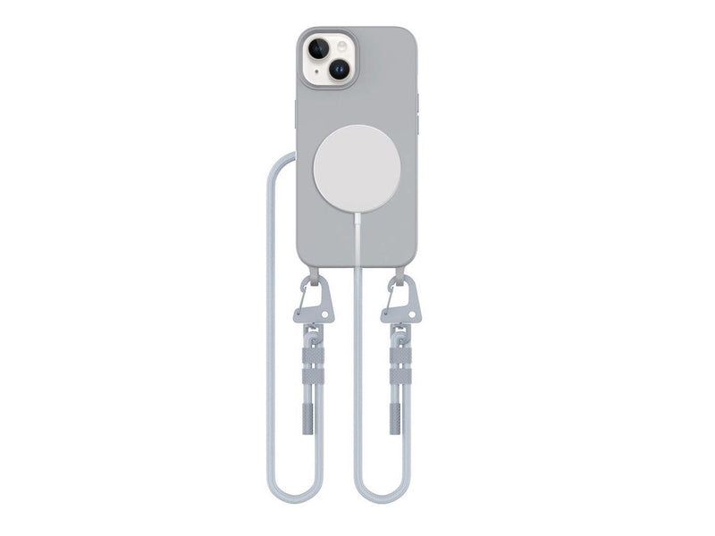 Tech-Protect MagNecklace MagSafe Case for iPhone 15 - Gray