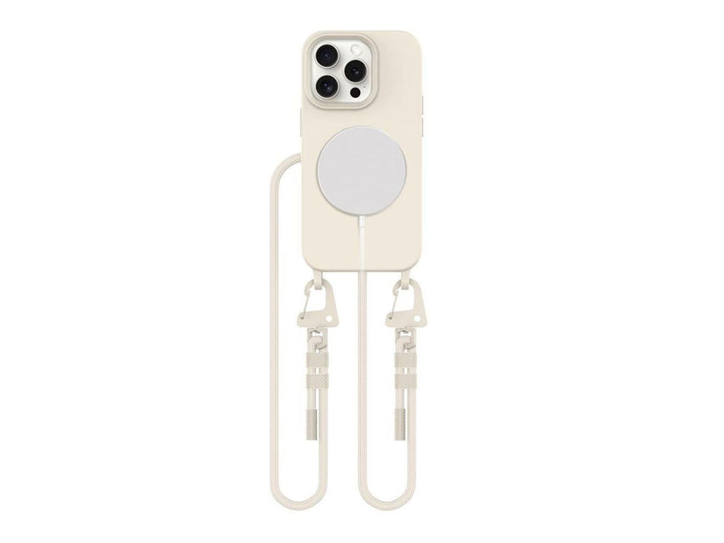 Tech-Protect MagNecklace MagSafe Case for iPhone 15 Pro - Beige