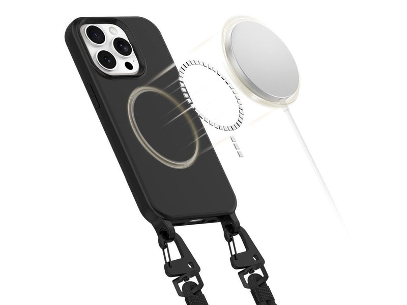 Tech-Protect MagNecklace MagSafe Case for iPhone 15 Pro - Black