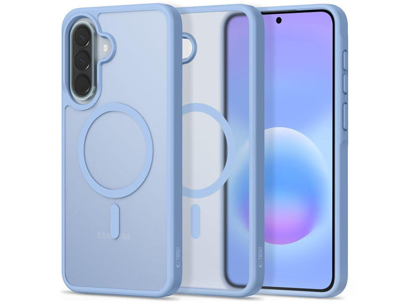 Tech-Protect Magmat MagSafe Case for Samsung Galaxy A57 5G - Matte Blue