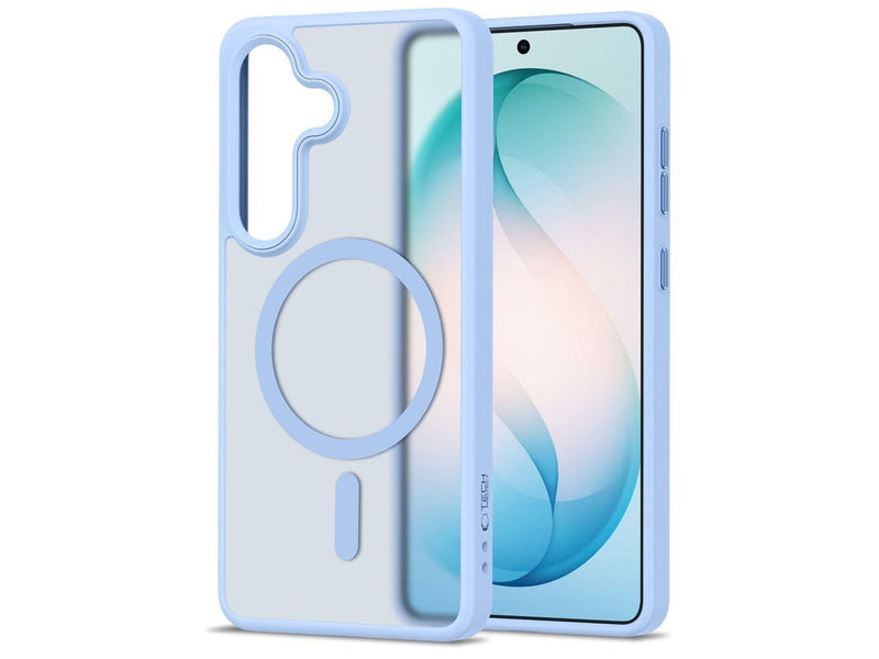 Tech-Protect Magmat MagSafe Case for Samsung Galaxy S26 - Blue Matte