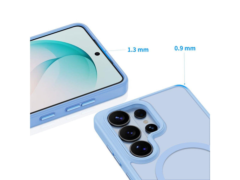 Tech-Protect  Magmat MagSafe Case for Samsung Galaxy S26 Ultra - Matte Blue