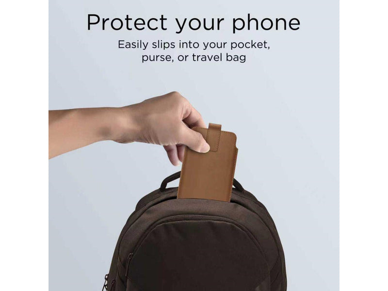 Tech-Protect SM65 case for 6.0-6.9" smartphones - brown