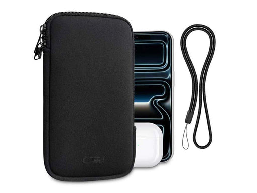 Tech-Protect SM70 case for 6.0"-7.2" smartphones - black