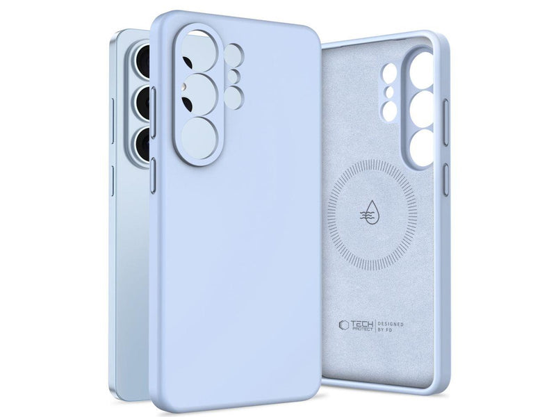 Tech-Protect Silicone MagSafe Case for Samsung Galaxy S26 Ultra - Blue